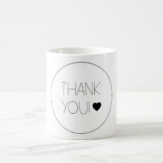 Caneca De Café Taça - Thank you!