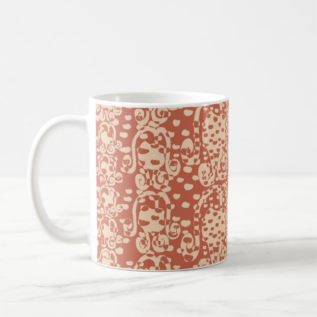 Caneca De Café Taças de flores de bulbo de rosa (Esquerda)