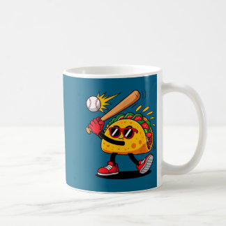 Caneca De Café Taco beisebol mexicano cinco de maio homens crianç