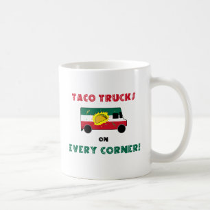Caneca De Café Taco Caminhões Em Cada Canto