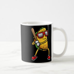 Caneca De Café Taco Jogando Baseball Mexicano Cinco de Mayo Kids