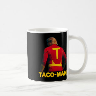 Caneca De Café Taco-man engraçado anti-trump Halloween Fantasia p