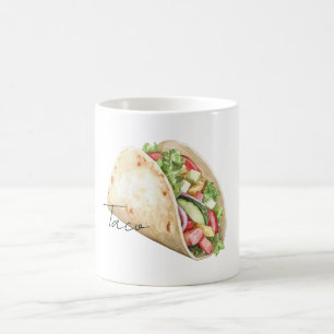 Caneca De Café Taco Mexicano