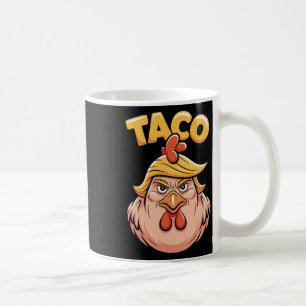 Caneca De Café Taco Trump Sempre Cheira O Humor Político