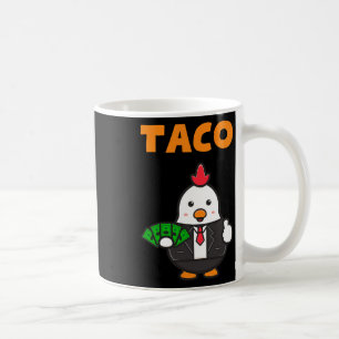 Caneca De Café Taco Trump Sempre Chica Galinha Engraçada Trendy C