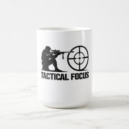 Caneca De Café Tactical Focus Sniper Target