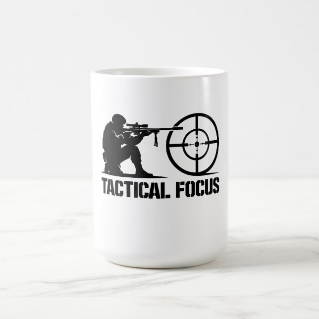 Caneca De Café Tactical Focus Sniper Target  (Centro)
