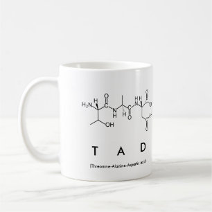 Caneca De Café Tad peptide mug