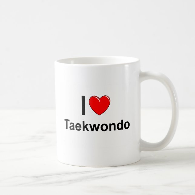 Caneca De Café Taekwondo (Direita)