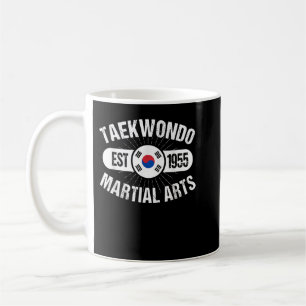 Caneca De Café Taekwondo Estabeleceu Artes Marciais Tae Kwon D em