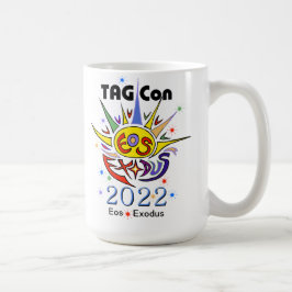 Caneca De Café TAG Con 2022 Eos Exodus - Clássica Mug