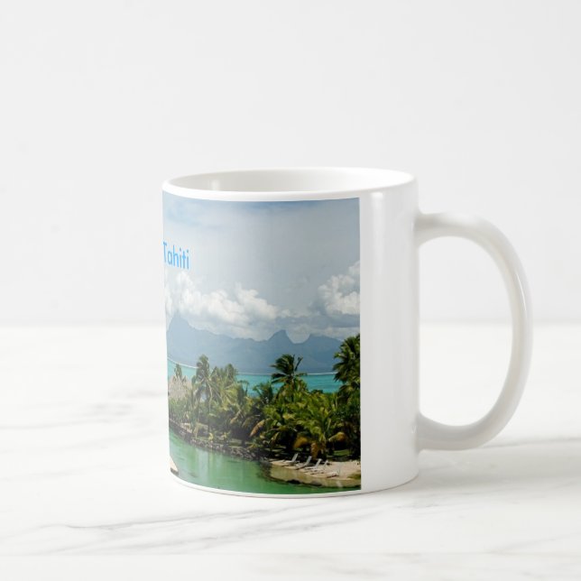 Caneca De Café Tahiti bonito (Direita)