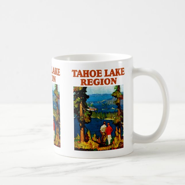Caneca De Café Tahoe Lake Region Coffee Mug (Direita)
