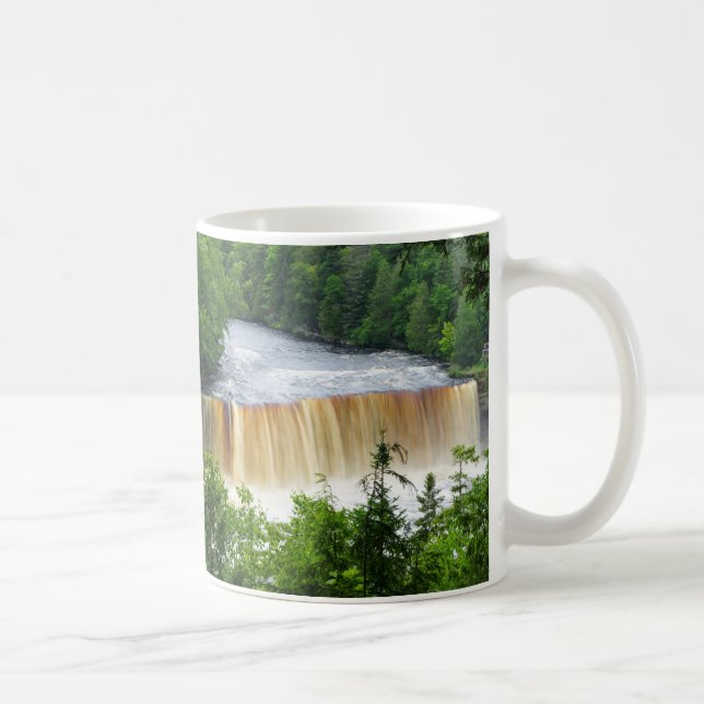 Caneca de café Tahquamenon Upper Falls (Direita)