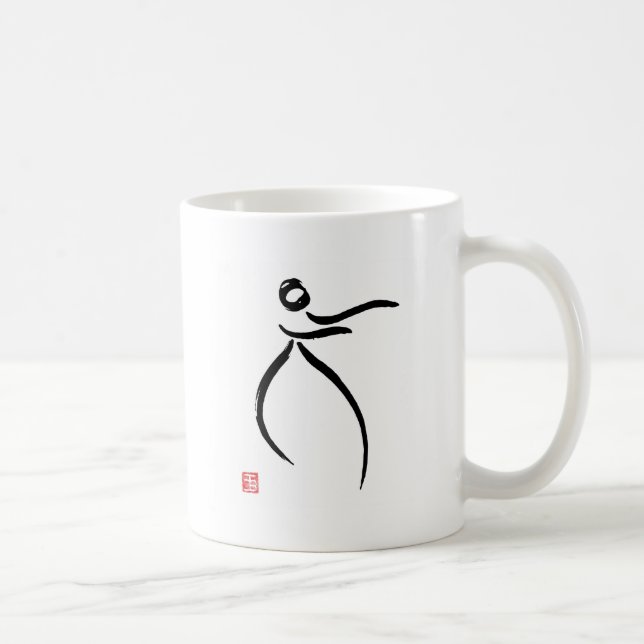 Caneca De Café Tai Chi Flow (Direita)