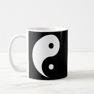 Caneca De Café Tai Chi Yin Yang Símbolo Hippie Peace Balance Phil