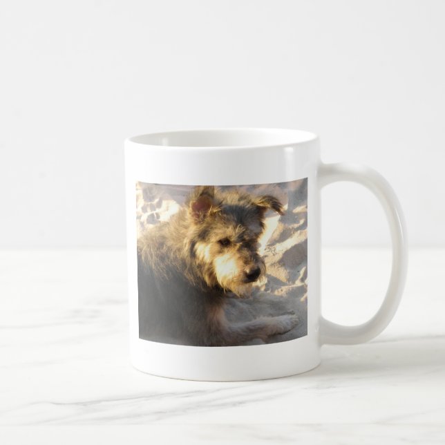 Caneca De Café Tailandês Beach Dog (Direita)