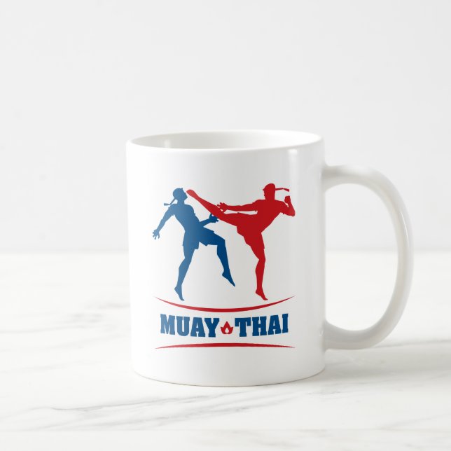 Caneca De Café Tailandês de Muay (Direita)