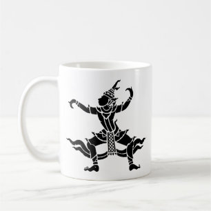 Caneca De Café ⚠ tailandês do sinal de Tailândia do ⚠ do