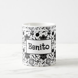 Caneca De Café Taino - Símbolos da Cultura Porto Rico