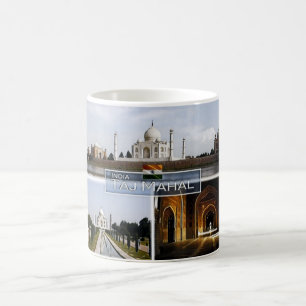 Caneca De Café Taj Mahal - Índia -