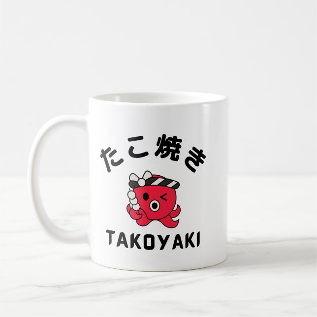 Caneca De Café Takoyaki (Esquerda)