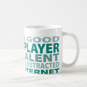 Caneca De Café Talento do jogador 3% do banjo