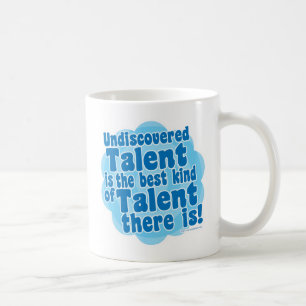 Caneca De Café Talento não descoberto