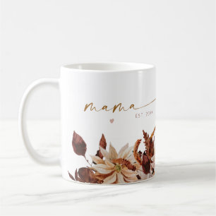 Caneca De Café TALIA Bohemian Floral Mama Estabelecida