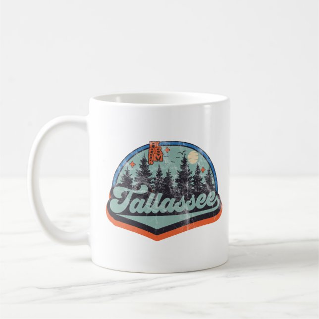 Caneca De Café Tallassee, Alabama (Esquerda)