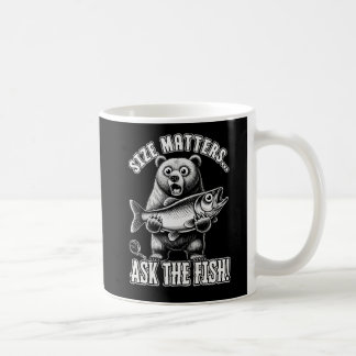 Caneca De Café Tamanho importa... pergunte ao peixe