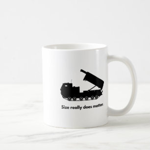 Caneca De Café Tamanho Realmente Importa Sticker Mlrs