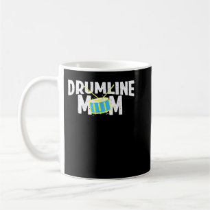 Caneca De Café Tambores de Banda de Marcha Mãe