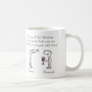 Caneca De Café Tammy e Hannah