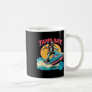 Caneca De Café Tampa Bay Pirata Flórida Jetski Barco Engraçado Ga