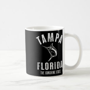 Caneca De Café Tampa Flórida Fl Retro Vintage Praia Frente E Ck