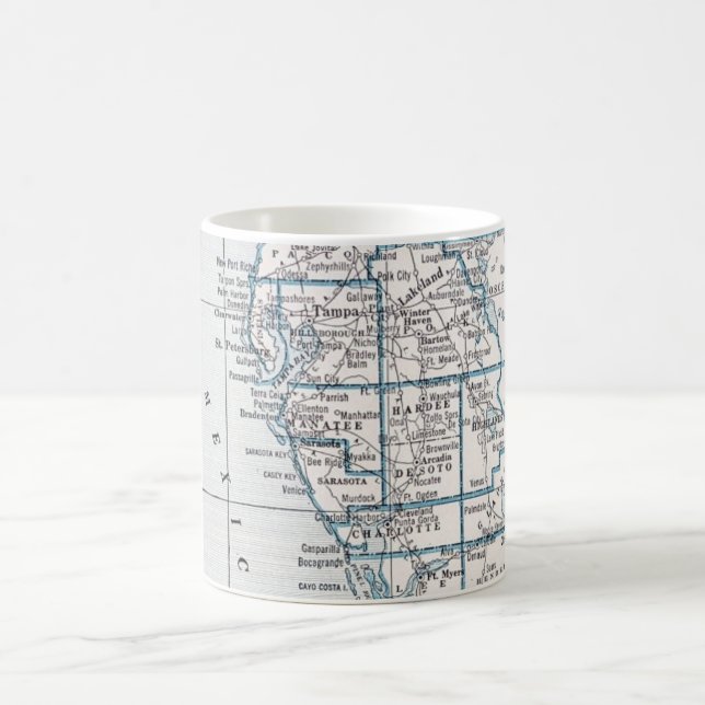 Caneca De Café Tampa para Ft. Myers Mug (Centro)