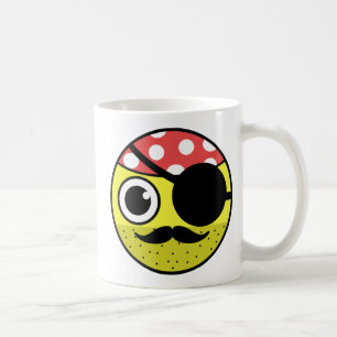 Caneca De Café Tampão Pirata