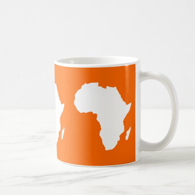Caneca De Café Tangerine África Audaciosa (Direita)