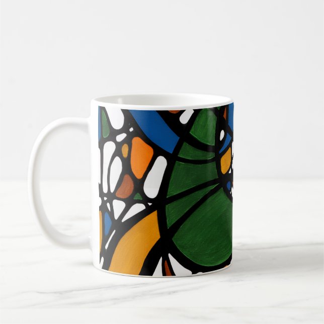 Caneca De Café Tangle de Venn (Esquerda)