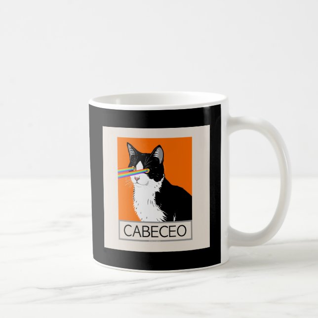 Caneca De Café Tango Cabeceo Argentino com Olhos Laser (Direita)