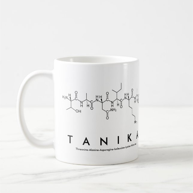 Caneca De Café Tanika peptide mug (Esquerda)