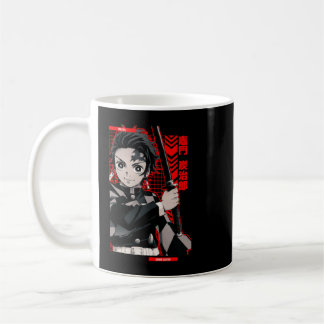 Caneca De Café Tanjiro = DEMON SLAYER = Anime Star Edition - Verm