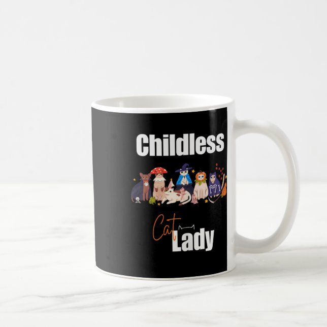 Caneca De Café Tanque de Lady Gama de Gato Sem Crianças (Direita)