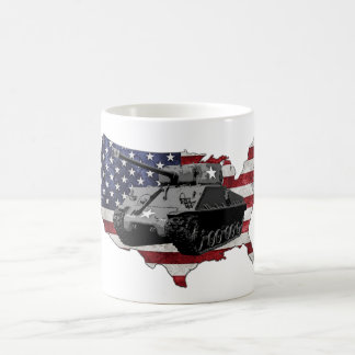 Caneca De Café Tanque de M4 Sherman