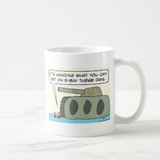 Caneca De Café tanque do rei de ebay