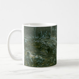Caneca De Café Tanque Mark IV da Primeira Guerra Mundial na terra