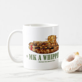 Caneca De Café Tanque Médio Britânico MK A Whippet Primeira Guerr