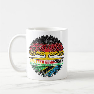 Caneca De Café Tansania Tansanisanisanisi Deutsch Alemanha Baum