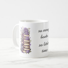 Caneca De Café Tantos livros